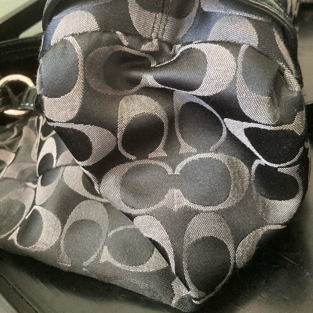 Coach Black Bag - Picture 8 of 9